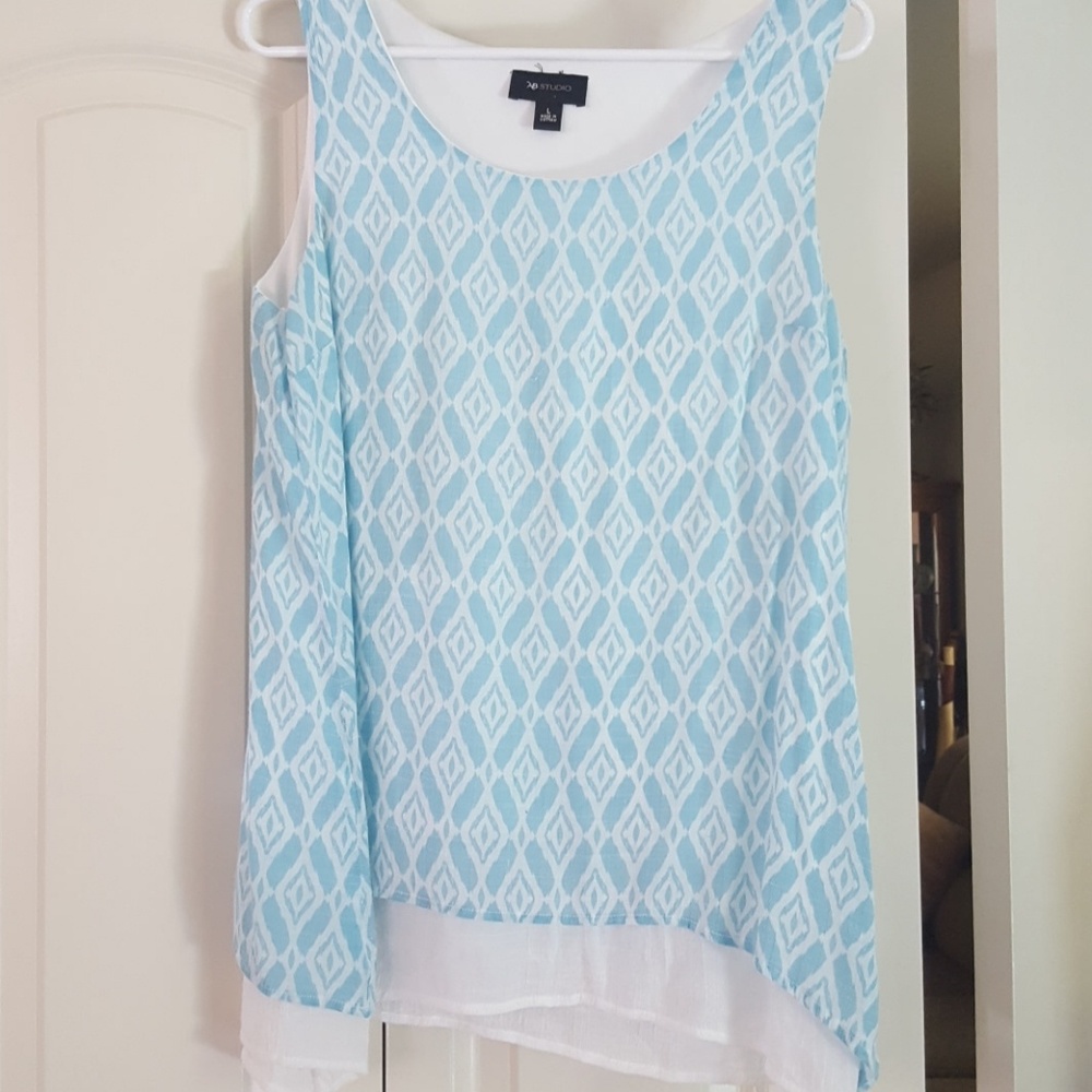 Tank top double with white under